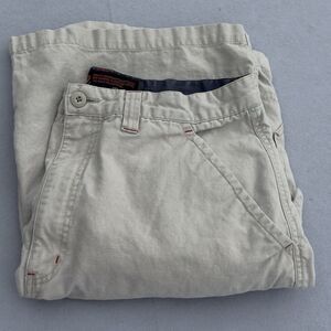 Vintage Y2K OTB One Tough Brand Utility Shorts Mens 36 Ramie‎ Cotton